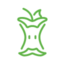 Organics waste icon