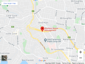 Artarmon map