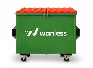 Wanless rearlift bin