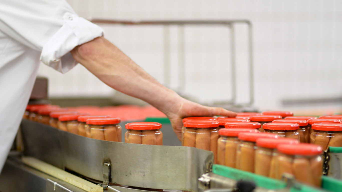Food manufacturer waste