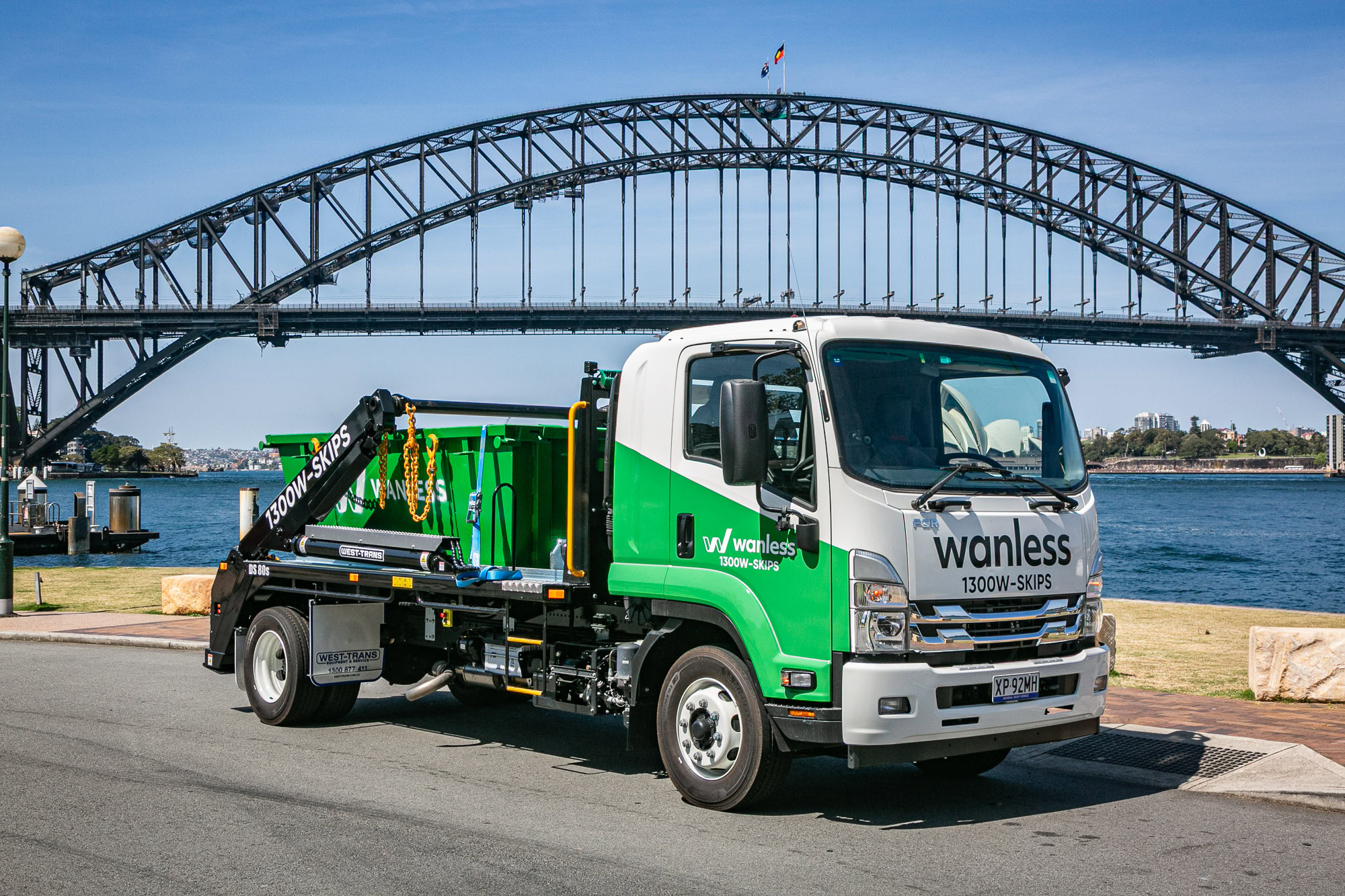 Wskips award-winning isuzu truck