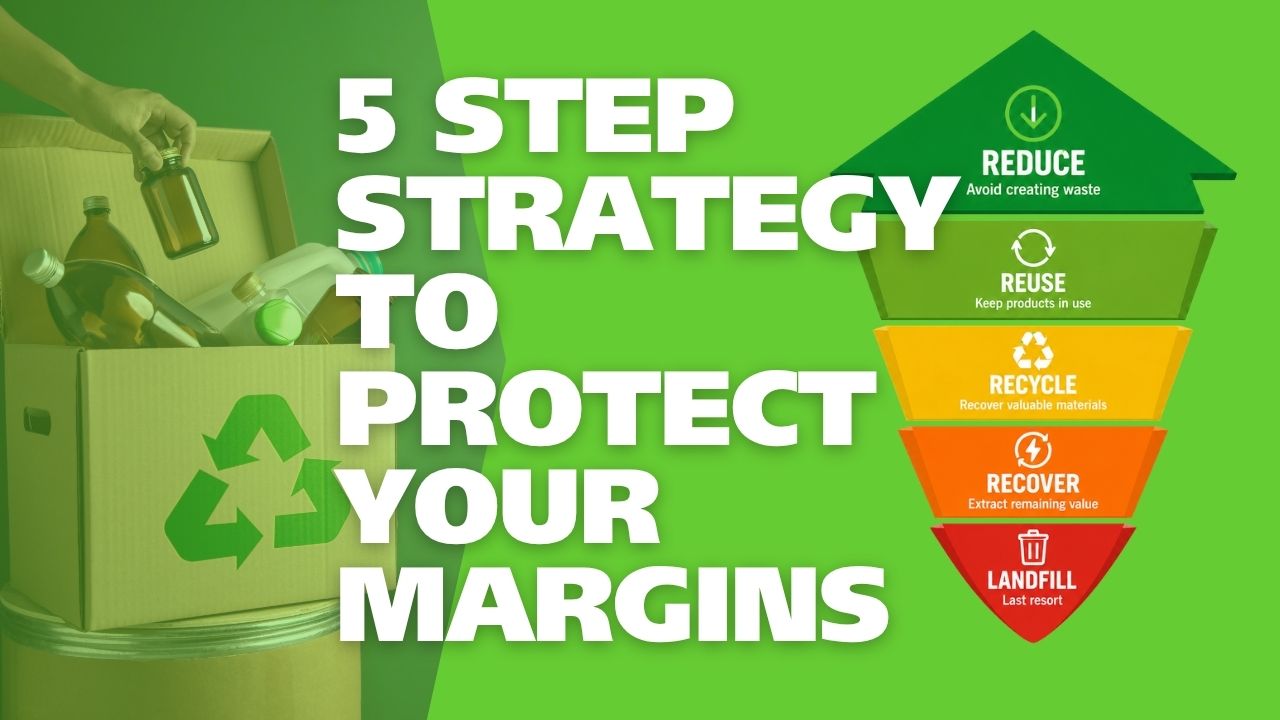 The waste hierarchy: 5 top ways to reduce costs, improve sustainability and protect your margins 1