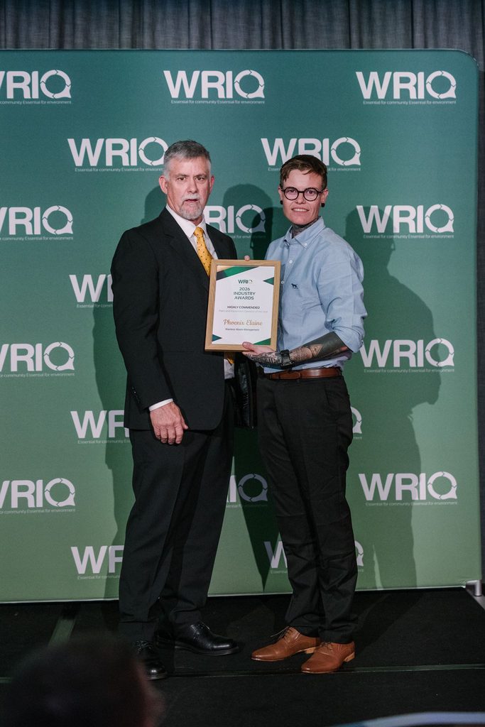 Phoenix elaine highly commended at 2026 wriq industry awards 3